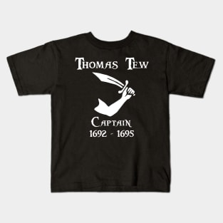 Captain Thomas Tew Kids T-Shirt